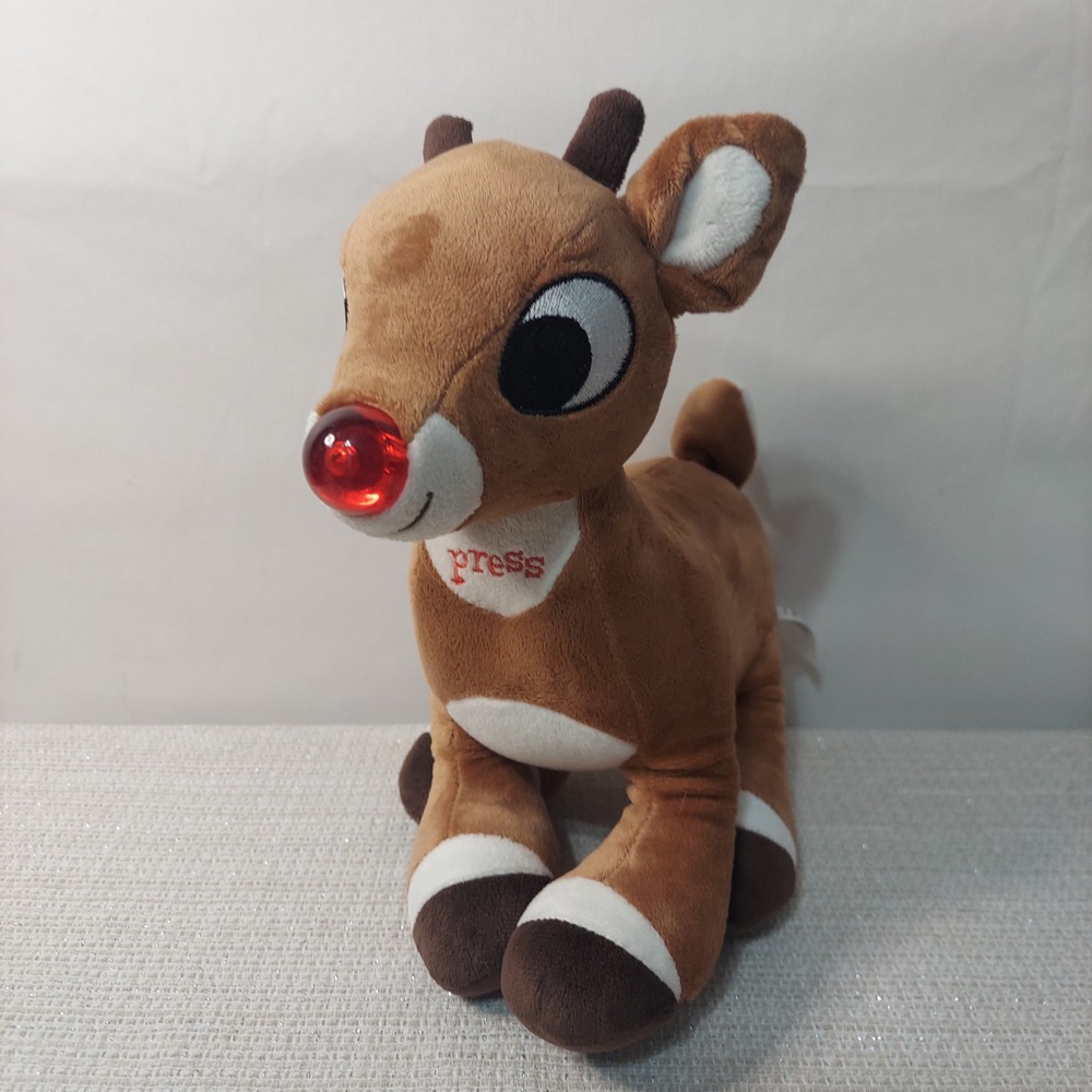 Rudolph the Red-Nosed Reindeer‎ Musical Plush 10" Rashti H43951